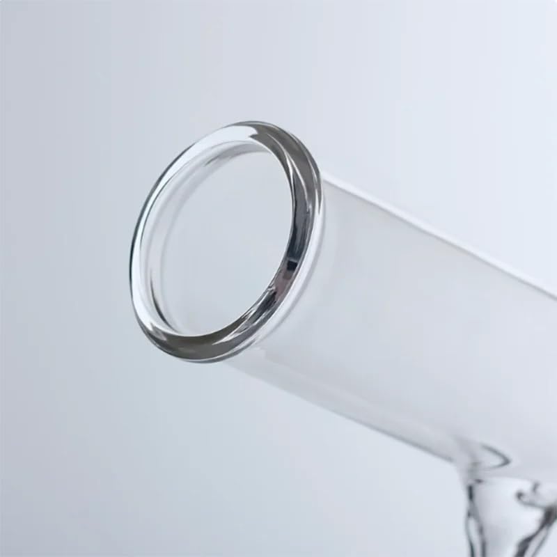 Long-Neck Distillation Flasks - 125 mL, 250 mL, 500 mL, 1000 mL - Laboratory-Grade Thickened High-Temperature Resistant Glass Distillers(1000ml)