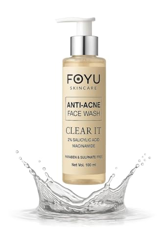 FOYU Skincare's Anti-Acne "CLEAR IT" Face Wash, with 2% Salicylic...