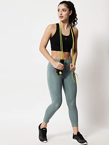 Image of ENDEAVOUR WEAR 3 /4th Gym Pants for Women Workout, Capri with Side Pockets - Ultimate Active wear Capris Tights for Workout | Yoga Pants