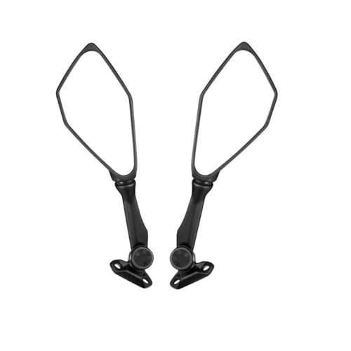 Rétroviseurs Moto Pliants Noirs pour Ninja 300 et ZX6R 2011-2018