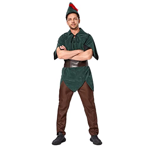 CGBF-Disfraz de Cosplay de Anime Peter Pan,Juego de Uniforme de Escenario de Disfraces de Fiesta de...
