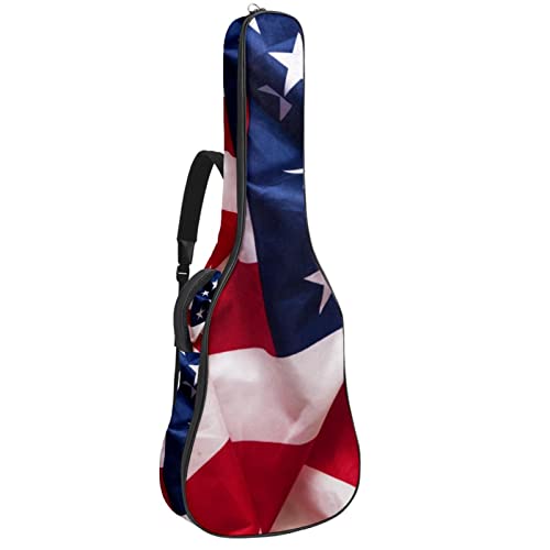 Housse de guitare acoustique étanche avec double bandoulière et poche Carte du monde rétro amusante avec vélo… - Les Beatles, Paul McCartney, John Lennon, RIngo Starr, George Harrison Housse de guitare acoustique étanche avec double bandoulière et poche Carte du monde rétro amusante avec vélo…