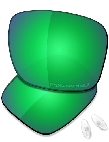 Image of SAUCER Premium Replacement Lenses & Nosepads for Oakley Holbrook Ti OO6048 | UV400 Protection, Anti-Scratch, Precise Fit