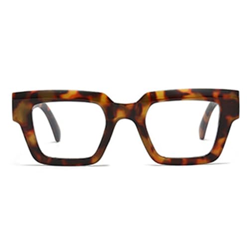 Image of Style Reading Glasses for Women Men, Fashion Square Blue Light Blocking Readers L05