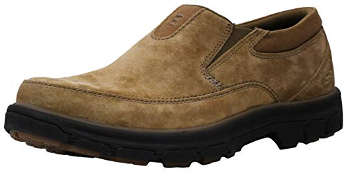 Skechers Men's Segment The Search Slip On Loafer, Brown, 11 XW US