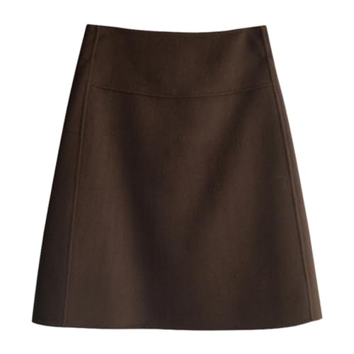 THLD] タイトスカート ウール シンプル ペンシルスカート ひざ下丈 OL