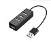 Produktbild Crown USB HUB 2.0 4-Port (Schwarz)