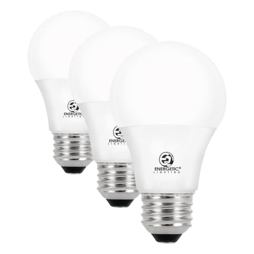Image of Energetic 72 Pack LED Light Bulbs, 60 Watt Equivalent A19 LED Bulb, Soft White 2700K, Non-Dimmable, E26 Base, ETL Listed, 15000 Hrs, Standard Light Bulbs