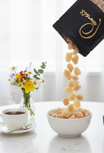 Persis Crystallised Ginger Chunks – Premium Crystalised Ginger Pieces & Stem Ginger for Baking, Cooking, and Snacking (1kg)
