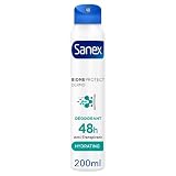 Sanex Déodorant Spray Biomeprotect Hydrating Efficacité 48H, 200 ml