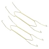 Supports de plaques pour l'affichage : installation invisible pour un aspect propre et , conception à ressort, stabilité et durabilité, support de crochet pour plaque suspendue