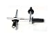 Racer's Speed Shop Black 3/16" Small Head Aluminum Steel Mandrel Pop Rivets 50 ct Racing Fasteners