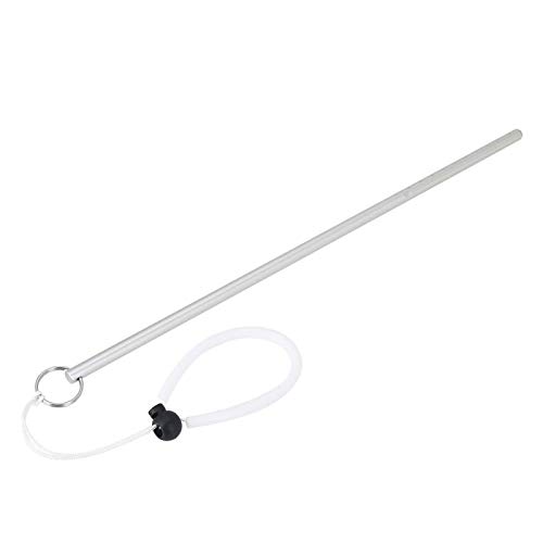 SOONALL Scuba Diving Stick, 13.77 Inches Aluminium Alloy Diving Pointer Lobster Tickle Pointer Stick with Measurement Noise Maker Rod Pointer with Adjustable Wrist Lanyard Accessories