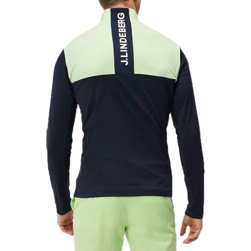 2024 J.Lindeberg Banks Mid Layer Golf Jacket JL Navy Medium4