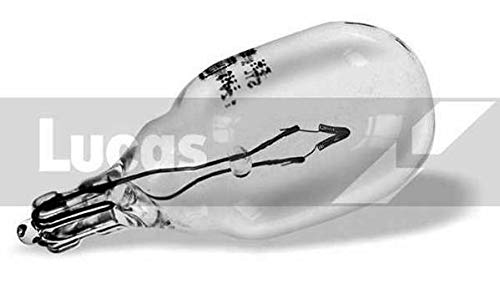 LUCAS Light Bulbs Car Brake Capless Wedge Lamp Clear LLB921
