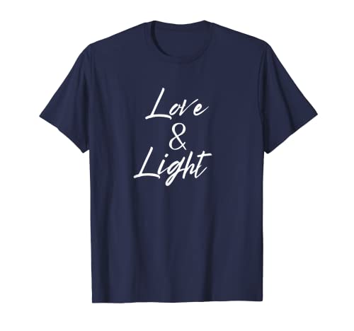 Uni-Sex Amor y Luz Camiseta