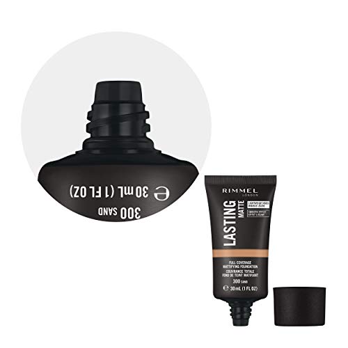 Rimmel Lasting Matte Fond De Teint Matifiant Teinte 300 Sand 30 Ml - vue 4