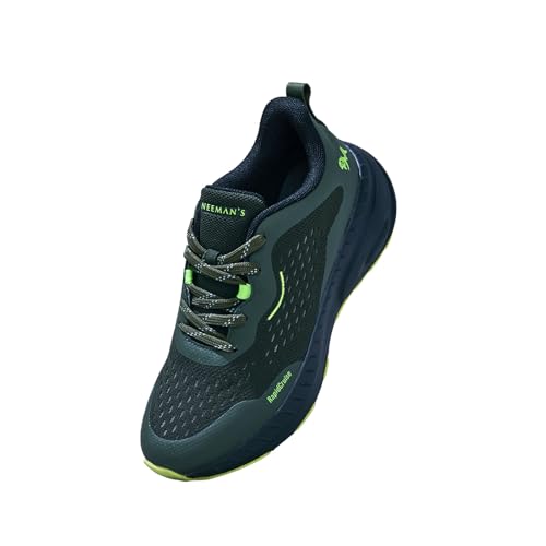 Image of Neeman's Begin Walk Drift Sneakers for Men | Breathable Knit Upper, Cushioned EVA Sole | Lightweight Walking Shoes for Everyday Comfort