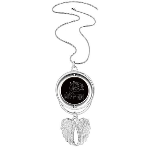 Collier avec pendentif ailes d'ange pour femme, bijou géométrique