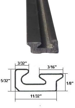 Gordon Glass™ Flexible Magnetic Strip Insert for Framed Swing Shower Doors - 75" long