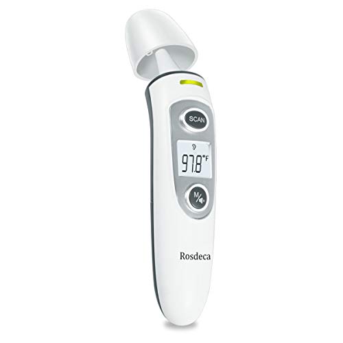 Forehead Thermometer for Fever, Non-Contact Infrared Thermometer for Adults Kids Babies Digital Ear