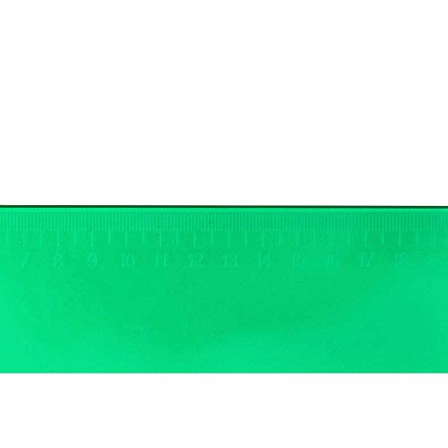 Jam Paper Plastic Clipboards With Low Profile Metal Clip - Letter Size (9 X 12.5) - Green - Clip Board Sold Individually #TOP2