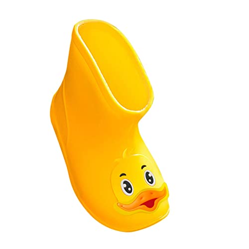 Yellow Boots Boy Kids Cartoon Rain Shoes Baby Rubber Boots Toddler Baby Water Shoes For Toddler Boots For Girls