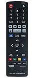 AKB73735806 Replaced Remote fit for LG Blu-Ray Disc DVD Player BP340 BP350 BPM25 BPM34 BPM35 LAB550H...
