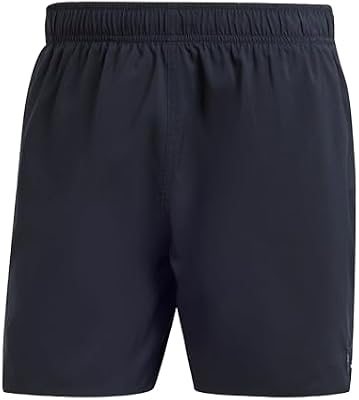 adidas Solid CLX Short-Length Swim Shorts Bañador, Hombre, Multicolor (Black/Lucid Lemon), L