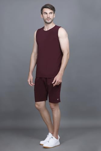 Image of GODFREY Men Co ord Set for Summer Cotton