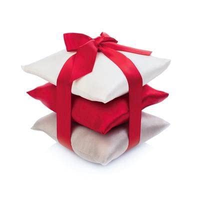 ELIZABETHW red silk sachet ribbon set 3 miniatura 1