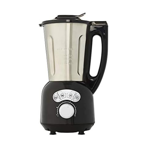 Senya Licuadora Calentador de Acero Inoxidable Cook & Ice V3, 1400 W, 1.5 litros, Negro Cover