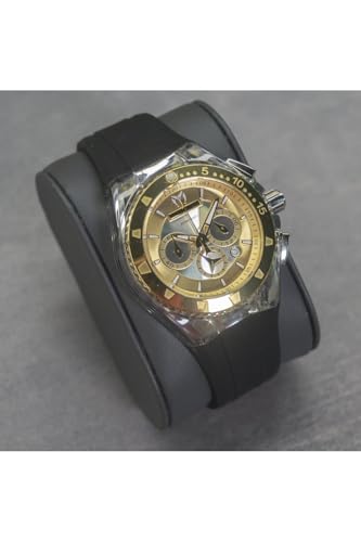 Image of Technomarine Women's 'Cruise' Quartz Stainless Steel and Silicone Casual Watch, Color:White (Model: TM-116002)