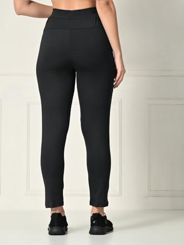 Image of FITINC Premium Trackpant with Zippers Pockets for Women - Best for Gym, Yoga, Workout and Casual Wear