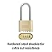 Master Lock Padlock, Set Your Own Word Combination Lock, 2 in. Wide, 175DLHWD