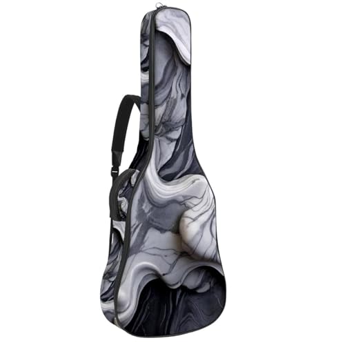 Housse universelle pour guitare étanche à poches multiples marbre