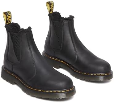 Dr. Martens Unisex 2976 WG Snow Boot, Black Outlaw Wp, 13 US Women | Image 4