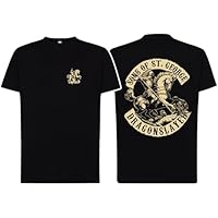 Camiseta Hombre Sant Jordi, Camiseta Manga Corta San Jorge,