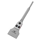 TOPWAY 3 Inch SDS Plus Chisel 300mm x 75mm Spatula Chisel for Removal of Tiles, Floor Adhesive, Carpets, Linoleum, Plywood, Thinset and Wall Surfaces 121114