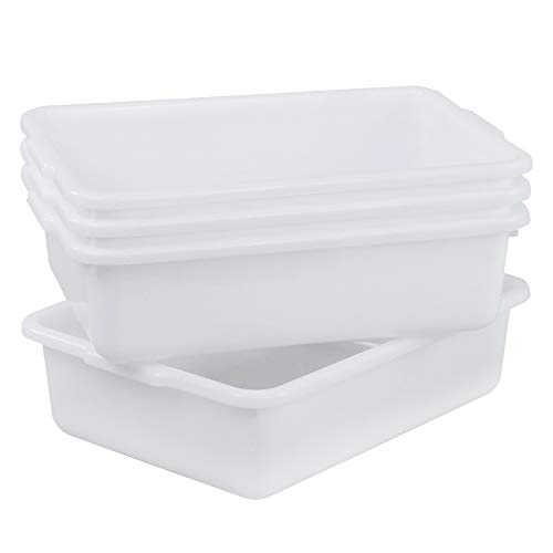 Bañeras de autobús de plástico pack de 4 para cajas de hostelería
