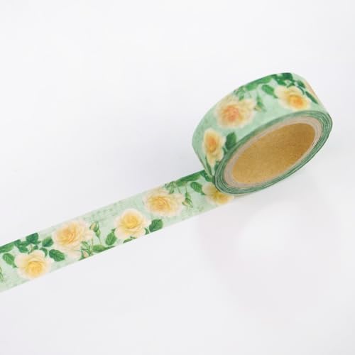 Image of Frontia Masking Tape, Michie Contessa, Japanese Decorative Tape for DIY Diary Crafts Journaling Scrapbook (3 Packs, Bulk Pack)