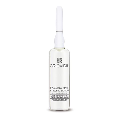 CRIOXIDIL Ampullen tegen haaruitval voor dames en heren, 6 x 13 ml, met malabar-extract, stabiliseert de haaruitvalcyclus, normaliseert de haargroei, voedt het haar