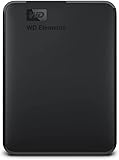 WD ポータブルHDD 5TB USB3.0 ブラック WD Elements Portable 外付けハードディスク / メーカー2年保証 WDBU6Y0050BBK-WESN