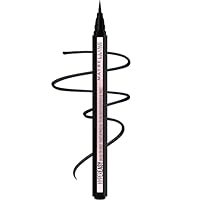 Maybelline Hyper Easy Liquid Pen No-Skip Eyeliner, Satin Finish, Waterproof Formula, Pitch Black, 0.018 Fl Oz