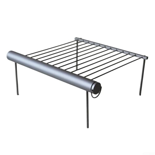Efficient Portable BBQ Stove for Outdoor Cooking with Space Saving