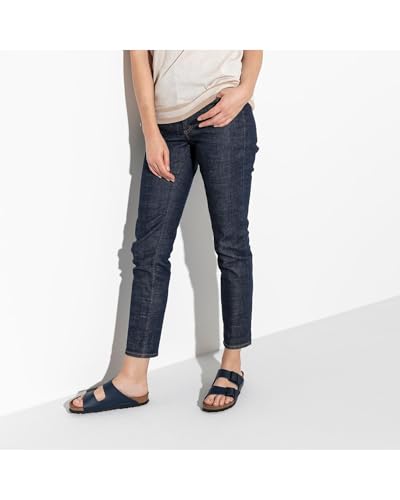 Image of Birkenstock Unisex Arizona Navy Birko-flor Sandals - 11-11.5 B(M) US Men