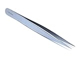 IMS IMS-JF3 Premium High Precision Jeweler Style Forceps #3 Tweezers, Fine Point Tips, Stainless Steel, 4.5