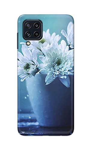 Image of PRINTFIDAA Flowers in The Glass On The Table Printed Designer Hard Back Case Cover for Samsung Galaxy M32 (4G) / Samsung F22 (4G) -(SF) MVN1002
