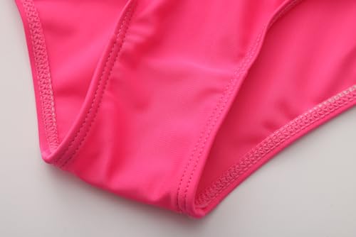 Girls One Piece Swimsuit with Mesh Skirt Printing Bathing Suit Swimwear 3-12Y4