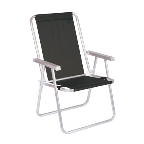 Mor - Cadeira Alta Conforto Sannet Alumínio Preto